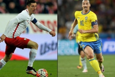 瑞典波兰迎来生死战 伊布和莱万只有一人能去世界杯
