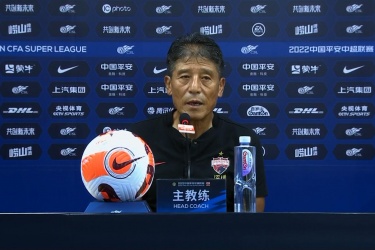 深圳队主教练李章洙：为上一场的失利道歉，接下来要尽最大努力赢球