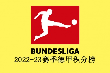 2022-23赛季德甲积分榜排名一览表