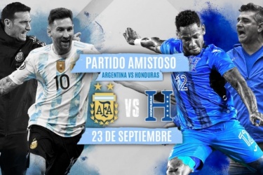 官方：洪都拉斯将在9月与阿根廷进行一场友谊赛