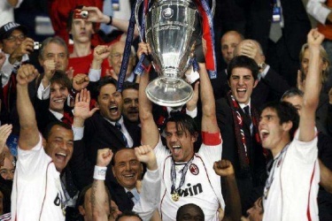 AC米兰进过几次欧冠决赛，AC米兰拿过几次欧冠冠军