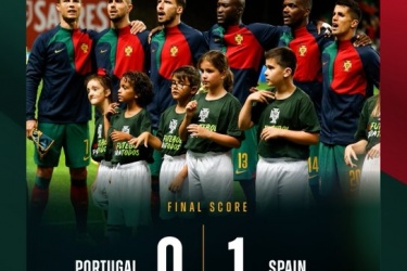 欧国联：莫拉塔绝杀，C罗失良机，西班牙1-0客胜葡萄牙小组头名出线
