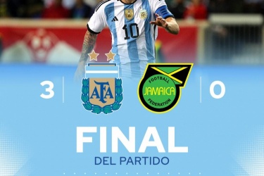 友谊赛：阿根廷3-0牙买加，阿尔瓦雷斯破门，梅西替补登场3分钟2球
