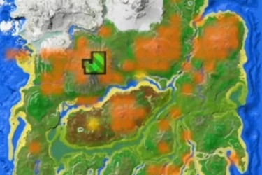 方舟生存进化孤岛霸王龙分布图 孤岛霸王龙位置一览